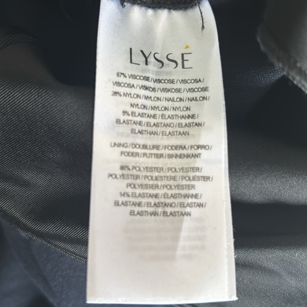 Lysse Pants, NWT, Ponte Legging, Midnight Navy, Pull On Stretch, Size Medium - Picture 8 of 10